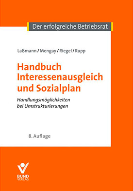 Cover \'Handbuch Interessenausgleich und Sozialplan\'